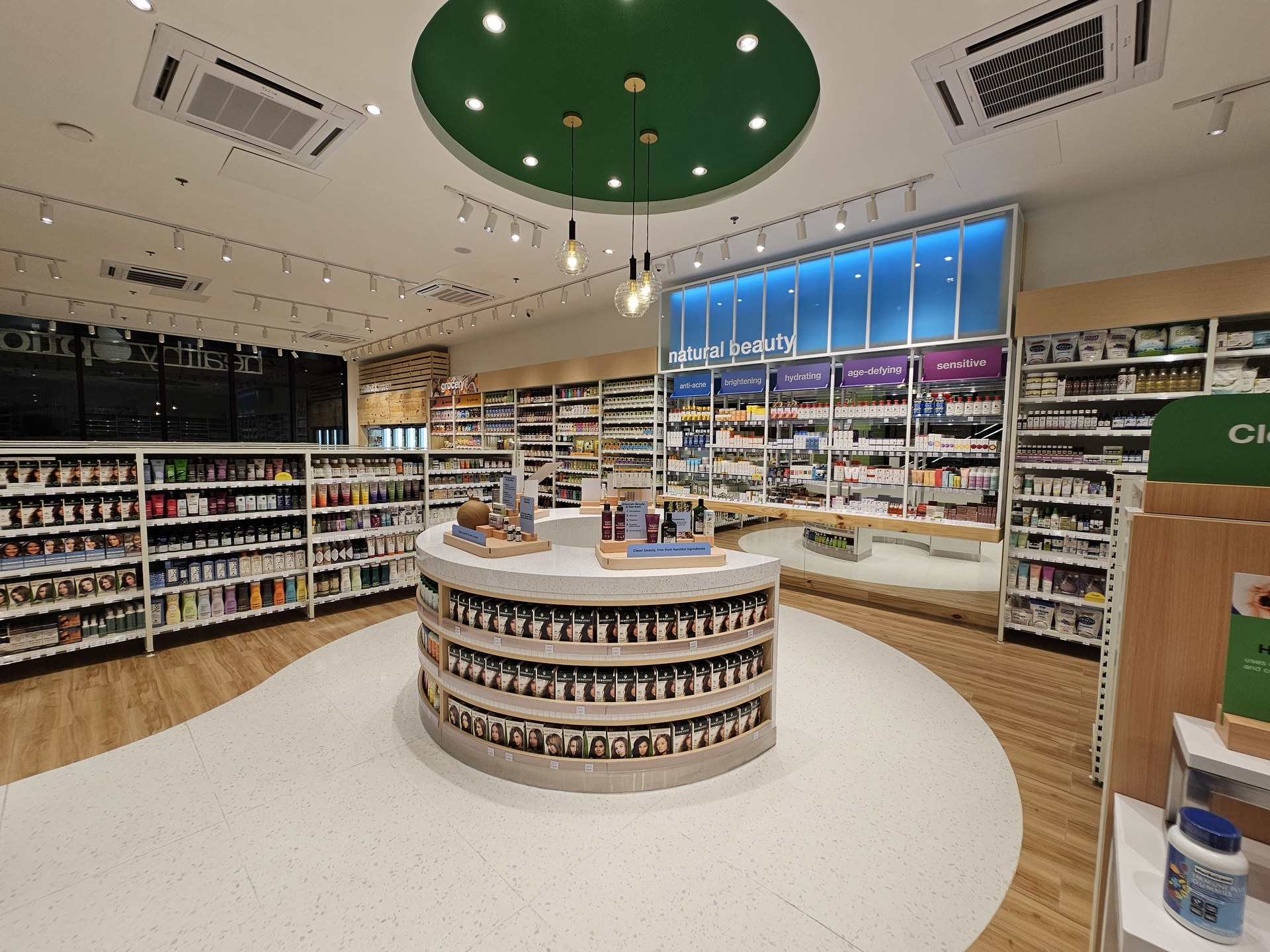 Healthy Options display area at SM JMall Cebu.