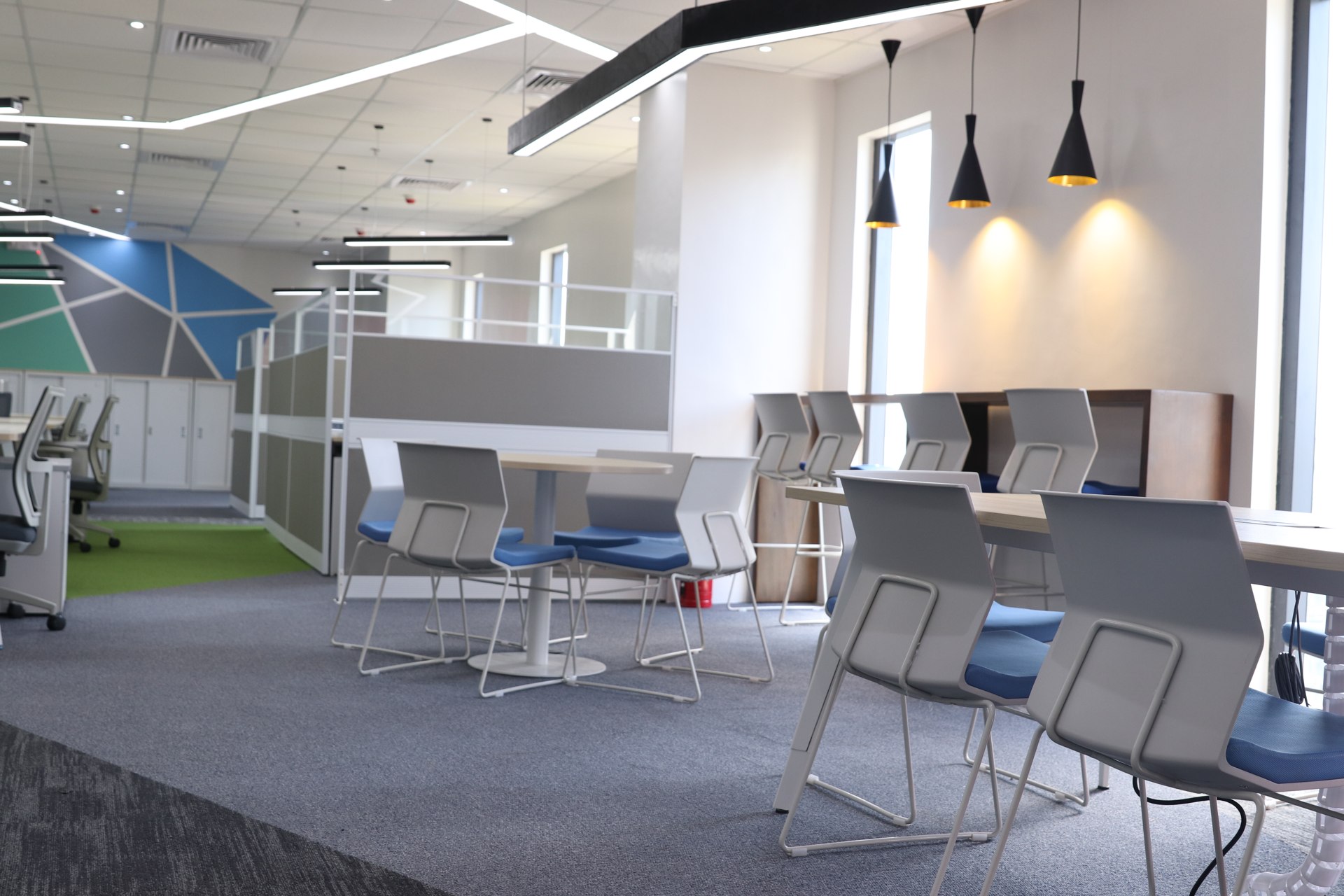 Collaboration area at the Manila Water Cebu office